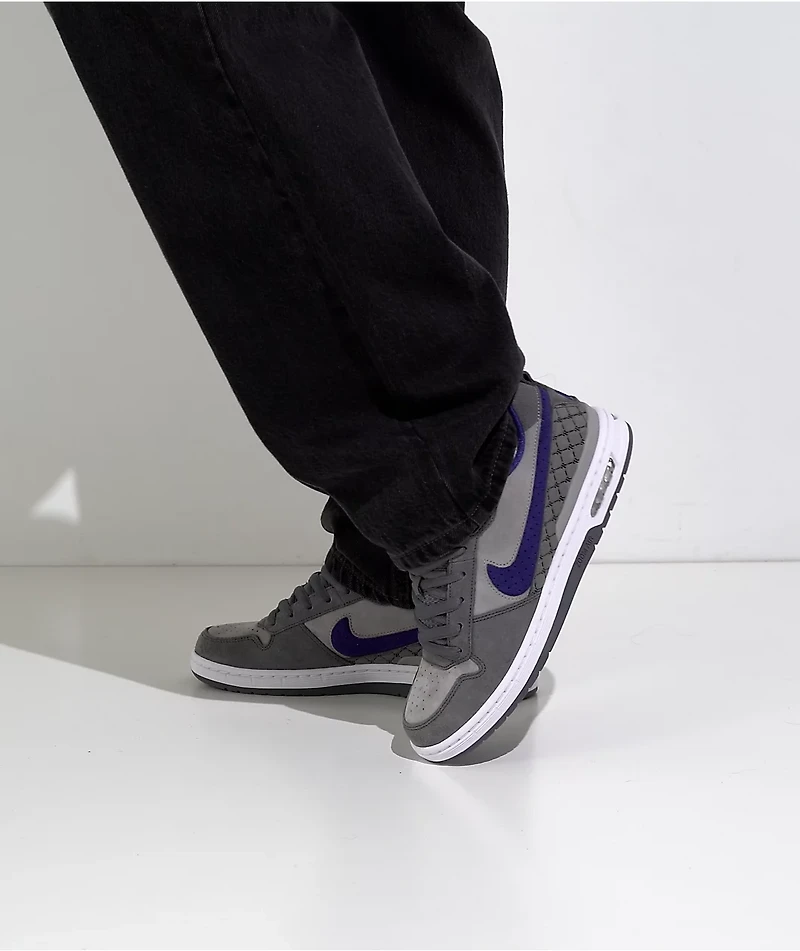 Nike SB P-Rod 1 Zoom Air Low Flint Grey & Royal Blue Skate Shoes