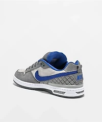 Nike SB P-Rod 1 Zoom Air Low Flint Grey & Royal Blue Skate Shoes