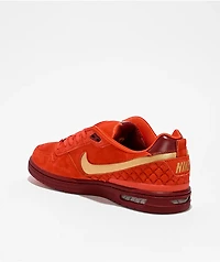 Nike SB P-Rod 1 Zoom Air Low Habanero Red & Club Gold Skate Shoes