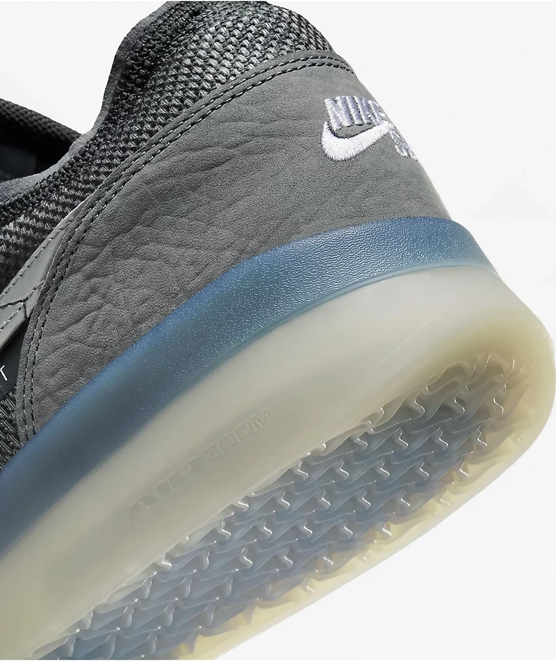 Nike SB PS8 Cool Grey, Anthracite & Metallic Silver Skate Shoes