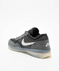 Nike SB PS8 Cool Grey, Anthracite & Metallic Silver Skate Shoes