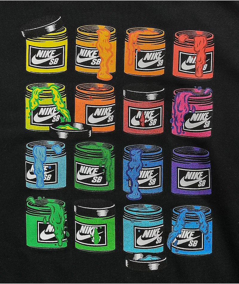 Nike SB Paint Cans Black Hoodie