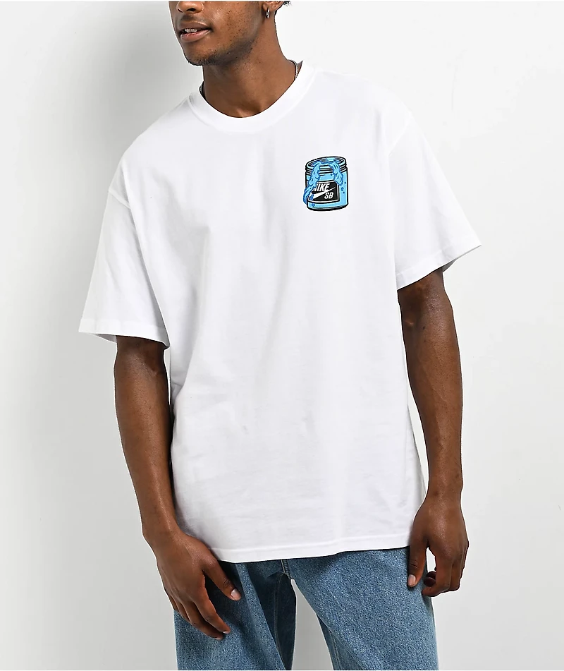 Nike SB Paint Cans White T-Shirt