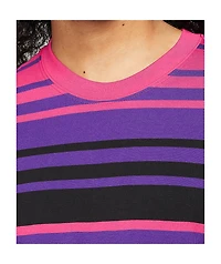 Nike SB Pink & Black Stripe T-Shirt