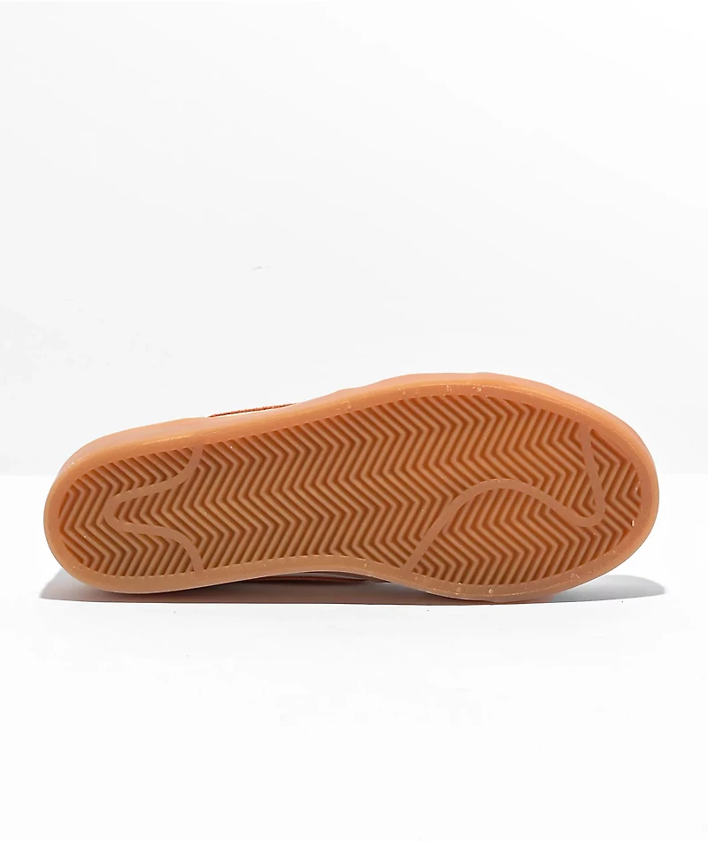Nike SB Pogo Plus White, Orange & Blue Skate Shoes