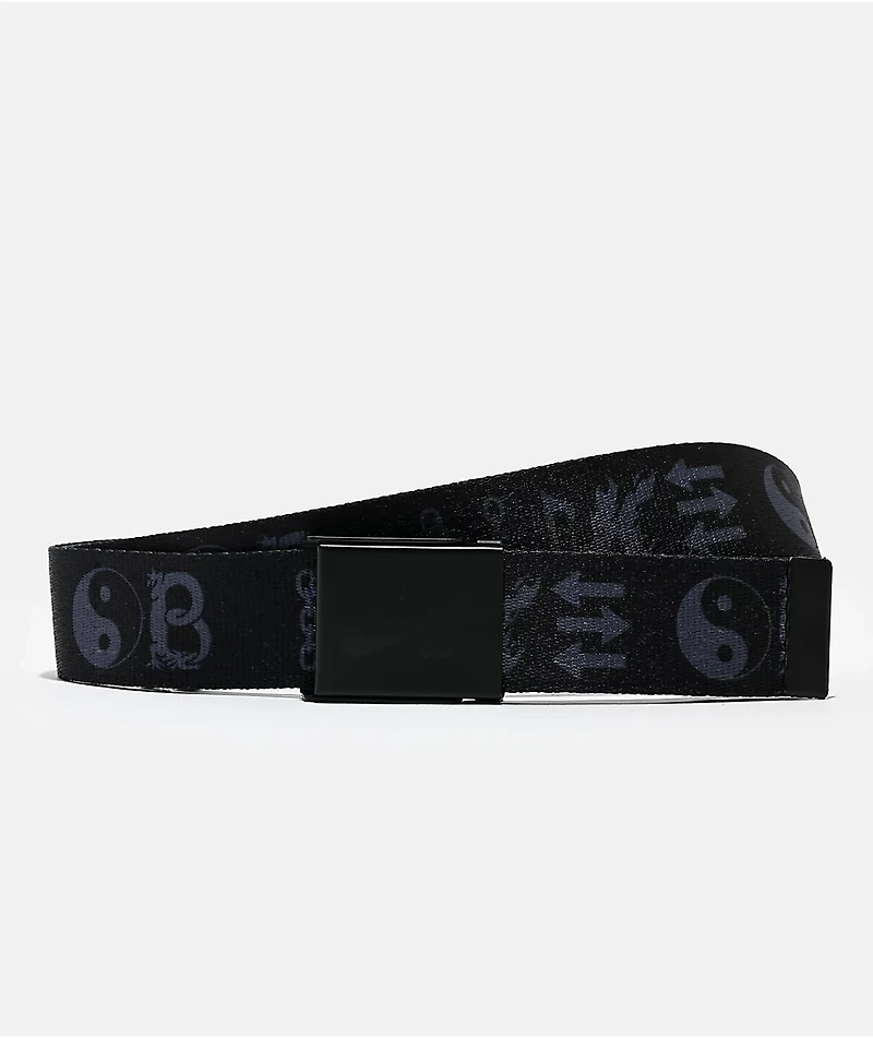 Nike SB Repeat Sub Reversible Black Web Belt