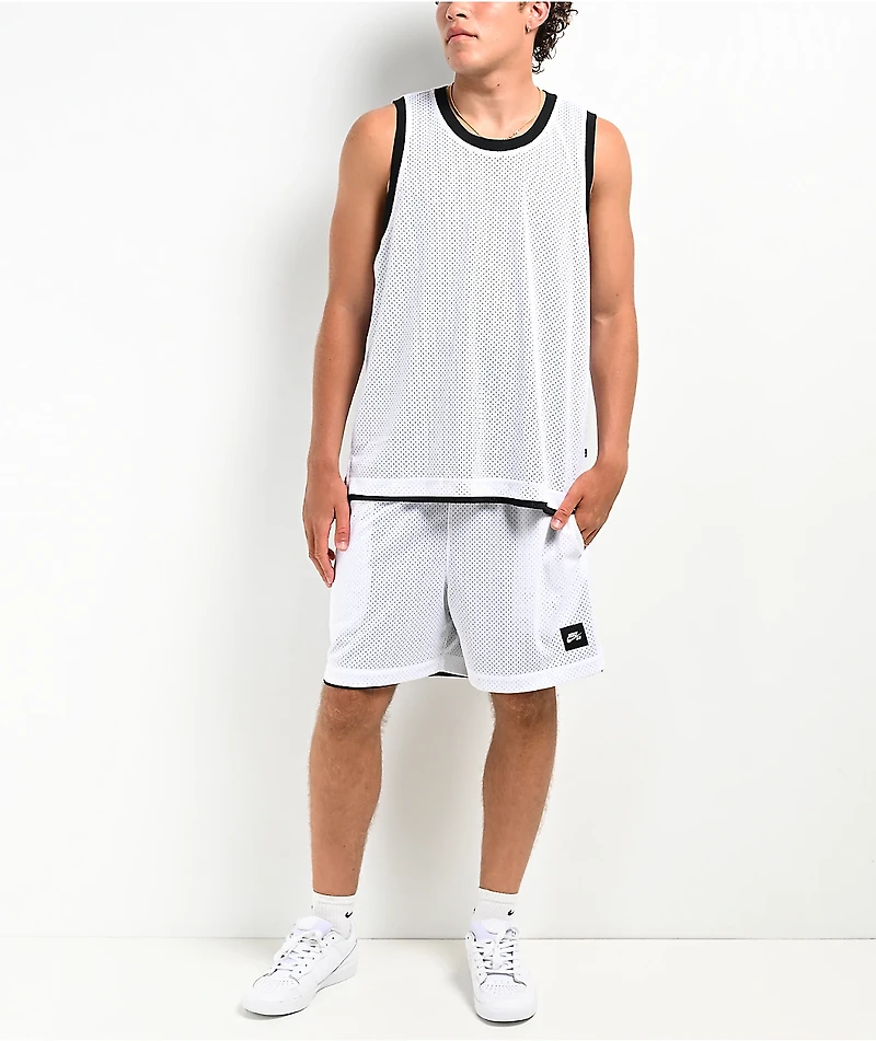 Nike SB Reversible Black & White Basketball Jersey