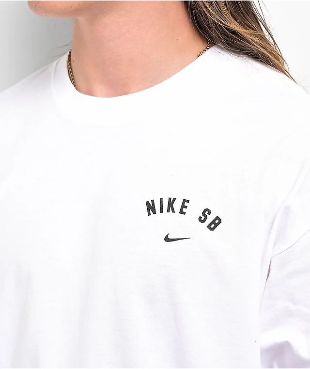 Nike SB Saber Cat White Long Sleeve T-Shirt at Mall of America® in