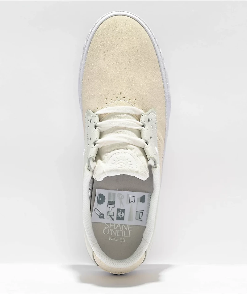 Nike SB Shane PRM Summit White Skate Shoes