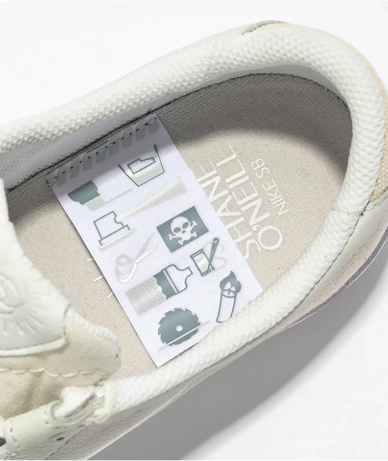 Nike SB Shane PRM Summit White Skate Shoes