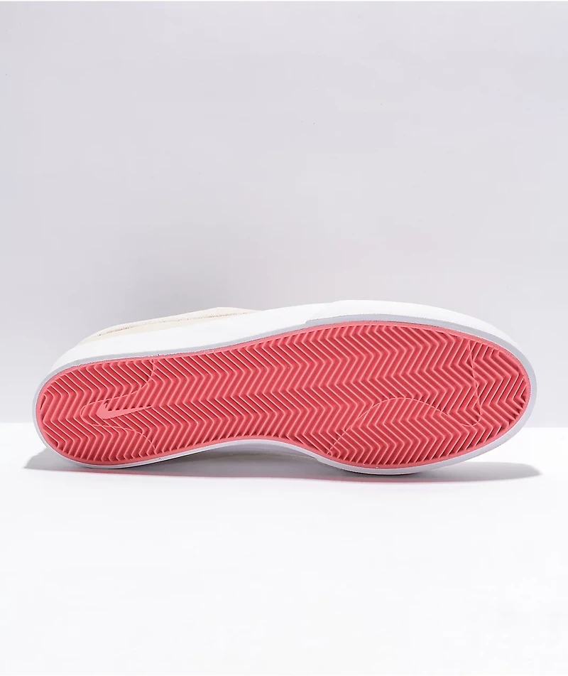 Nike SB Shane Summit White & Pink Skate Shoes