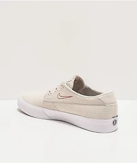 Nike SB Shane Summit White & University Red Skate Shoes