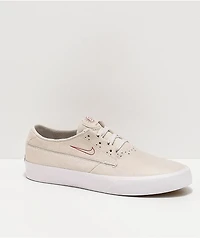 Nike SB Shane Summit White & University Red Skate Shoes