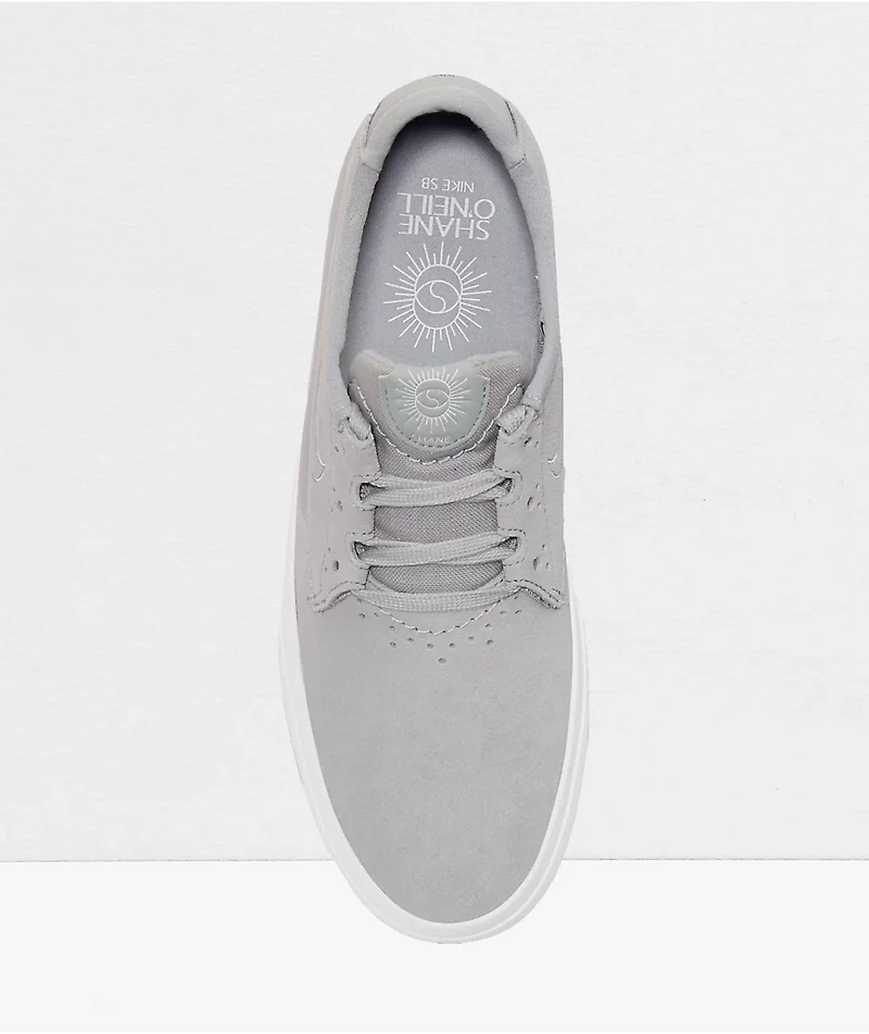 Nike SB Shane Wolf Grey & White Skate Shoes