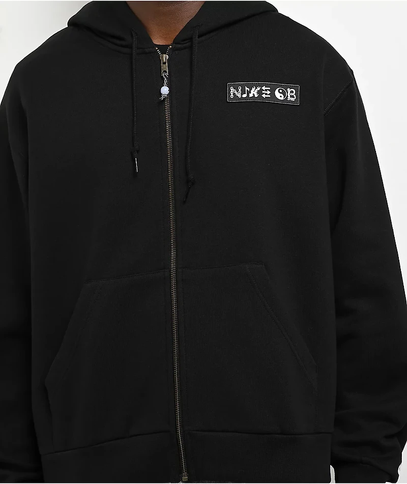 Nike SB Souvenir Black Zip Hoodie