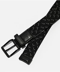 Nike SB Stretch Woven Black & Grey Web Belt