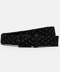 Nike SB Stretch Woven Black & Grey Web Belt