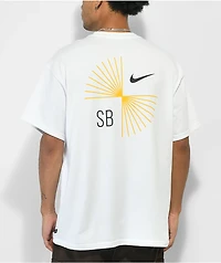 Nike SB Sun Stripes White T-Shirt