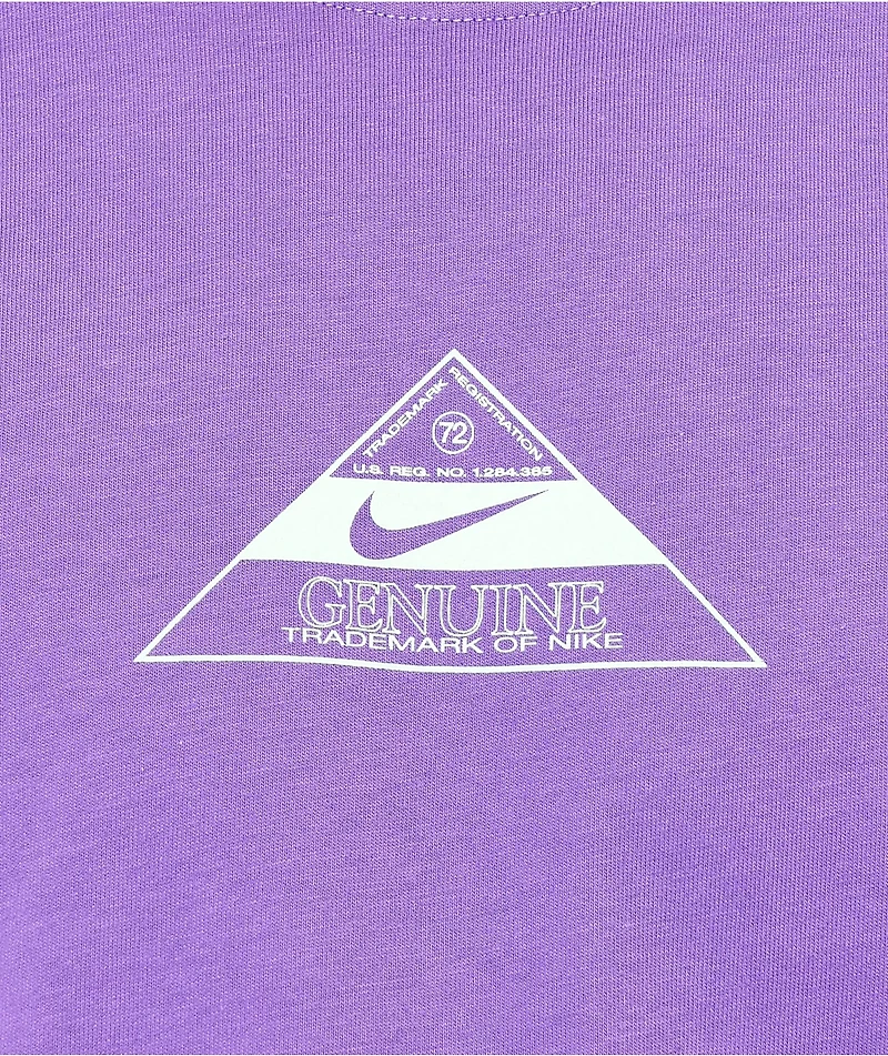 Nike SB Trademark Logo Purple T-Shirt