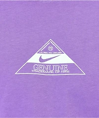 Nike SB Trademark Logo Purple T-Shirt