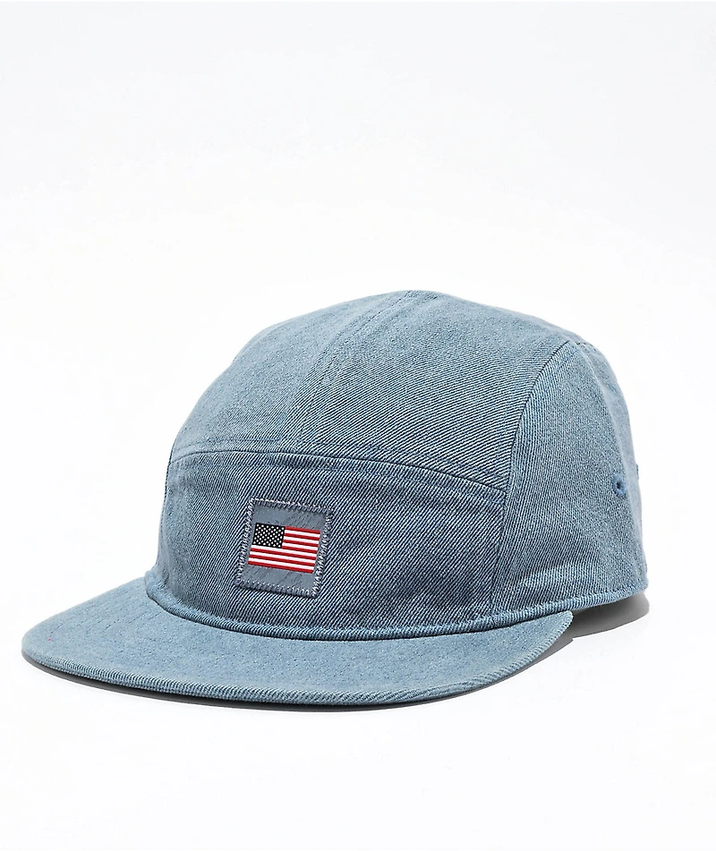 Nike SB USA Olympics Dri-FIT Blue Denim Strapback Hat