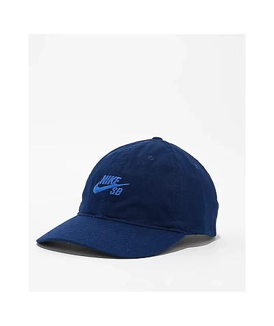 Nike SB Unstructured Blue Void Strapback Hat