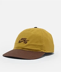 Nike SB Unstructured Moss & Chocolate Strapback Hat