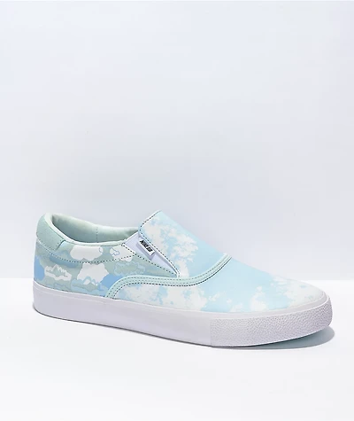 Nike SB Verona Slip-On Glacier Blue Skate Shoes