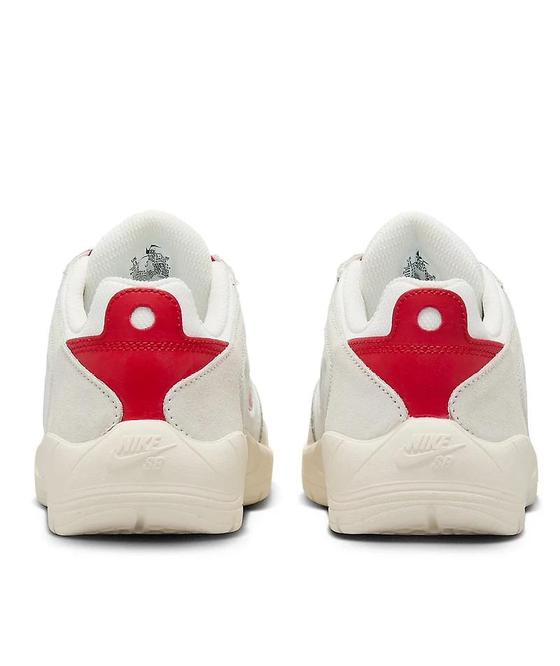 Nike SB Vertebrae Summit White & University Red Skate Shoes