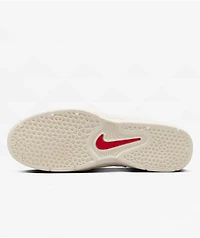Nike SB Vertebrae Summit White & University Red Skate Shoes