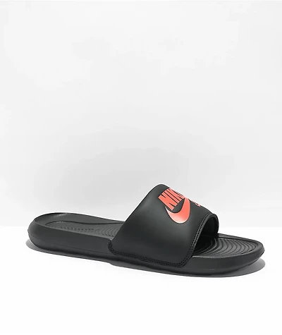 Nike SB Victori One Slide Black & Team Orange Sandals