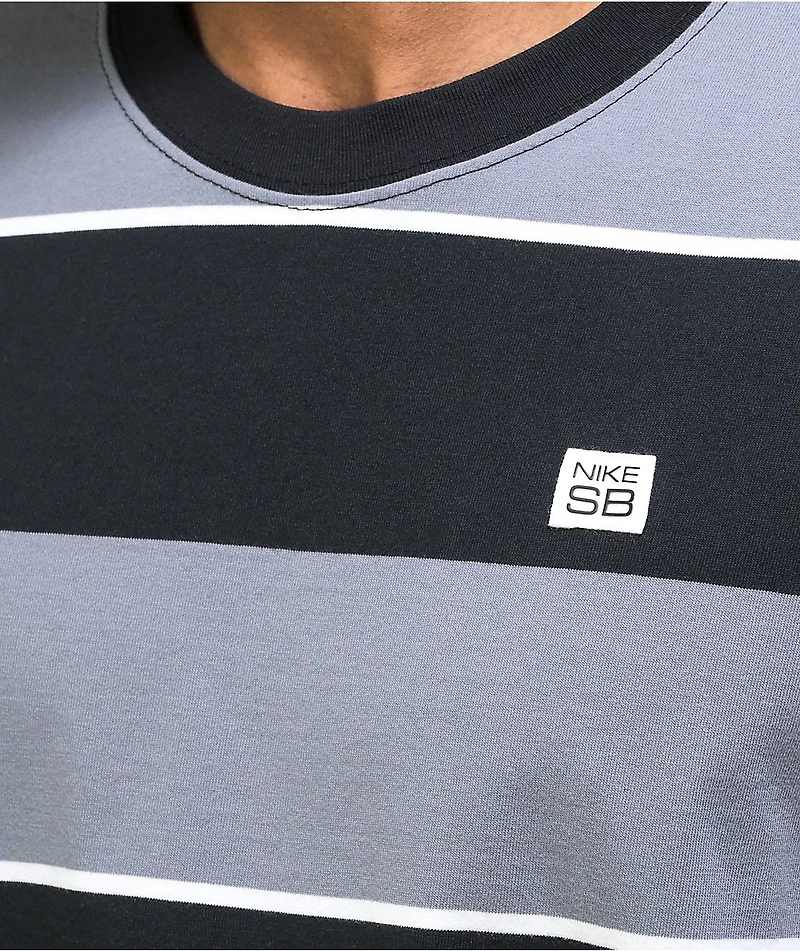 Nike SB Yarn Dye Black Stripe Knit T-Shirt