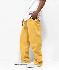 Nike SB Yellow Loose Fit Chino Skate Pants