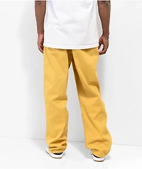 Nike SB Yellow Loose Fit Chino Skate Pants