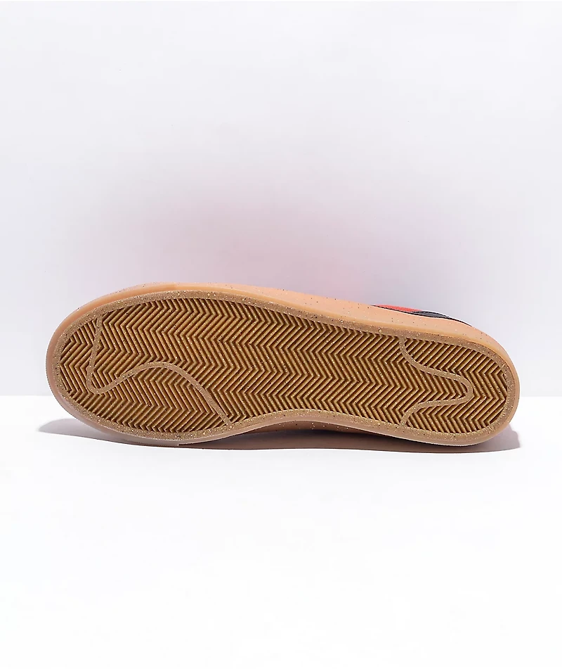 Nike SB Zoom Blazer GT Pro Cinnabar & Gum Skate Shoes