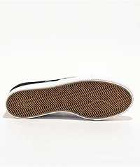 Nike SB Zoom Janoski+ Slip Black & White Skate Shoes
