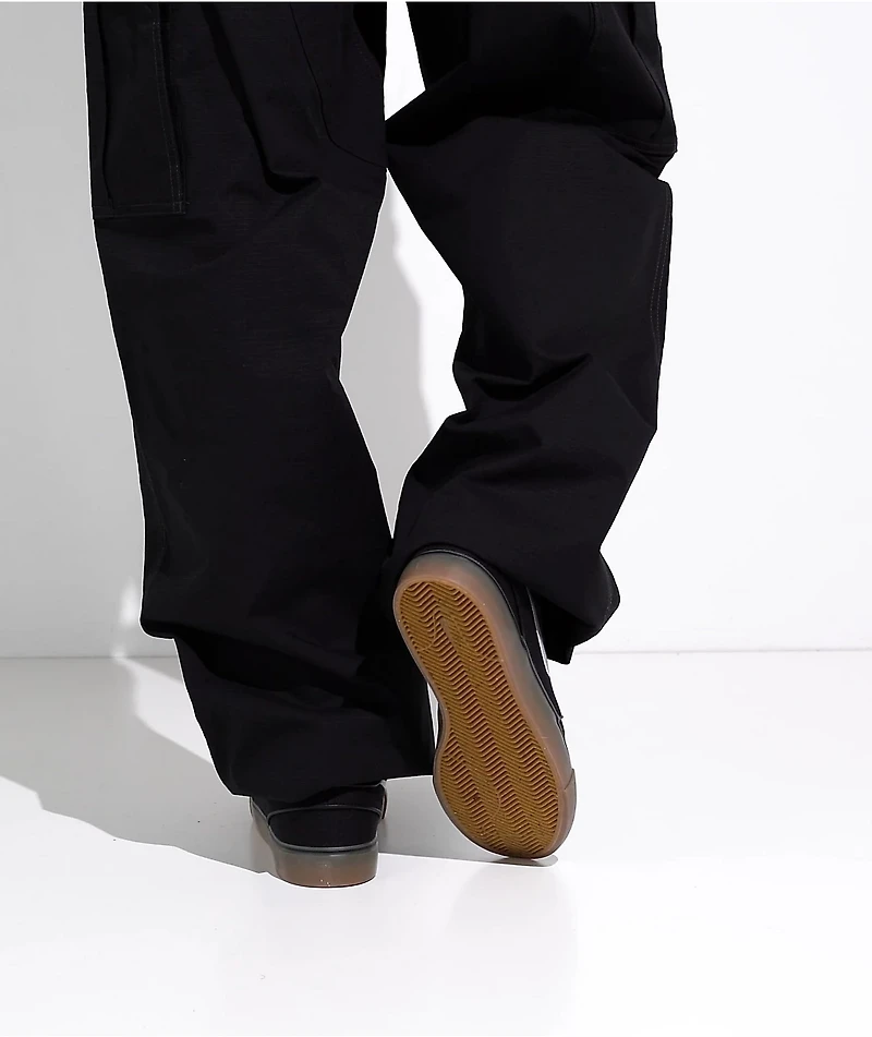 Nike SB Zoom Janoski OG+ Black & Gum Canvas Skate Shoes