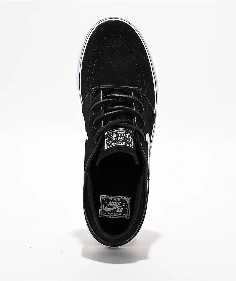 Nike SB Zoom Janoski OG+ Black & White Skate Shoes