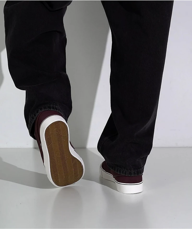 Nike SB Zoom Janoski OG+ Burgundy Crush, Sail & Black Skate Shoes