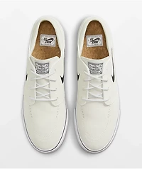 Nike SB Zoom Janoski OG+ Summit White & Black Skate Shoes