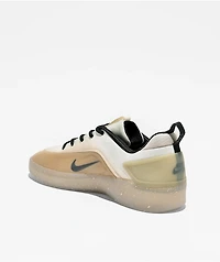 Nike SB Zoom Nyjah 4 Desert Khaki & Dark Smoke Grey Skate Shoes