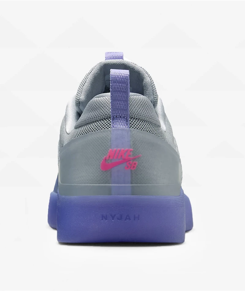 Nike SB Zoom Nyjah 4 Thistle, Black & Grey Skate Shoes
