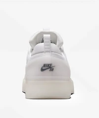 Nike SB Zoom Nyjah 4 White & Black Skate Shoes