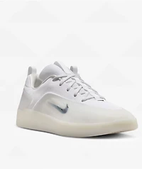 Nike SB Zoom Nyjah 4 White & Black Skate Shoes