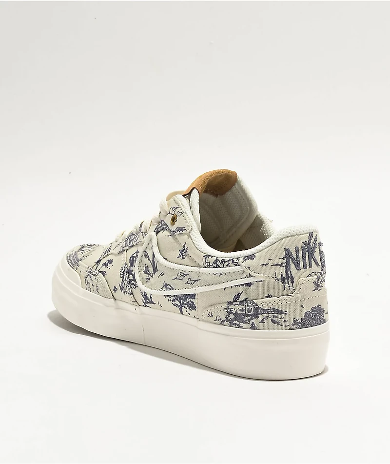 Nike SB Zoom Pogo Plus PRM Sail & Light Bone Skate Shoes