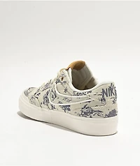 Nike SB Zoom Pogo Plus PRM Sail & Light Bone Skate Shoes