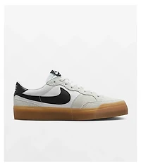 Nike SB Zoom Pogo White, Black & Gum Skate Shoes