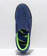 Nike SB x Leo Baker Verona Blue Void &  Black Slip-On Skate Shoes