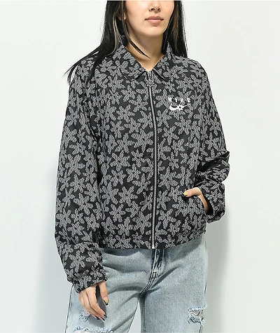 Nike Sportswear AOP Sport Daisy Black Jacket