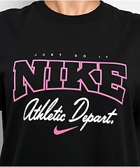 Nike Sportswear Athletic Department Black T-Shirt